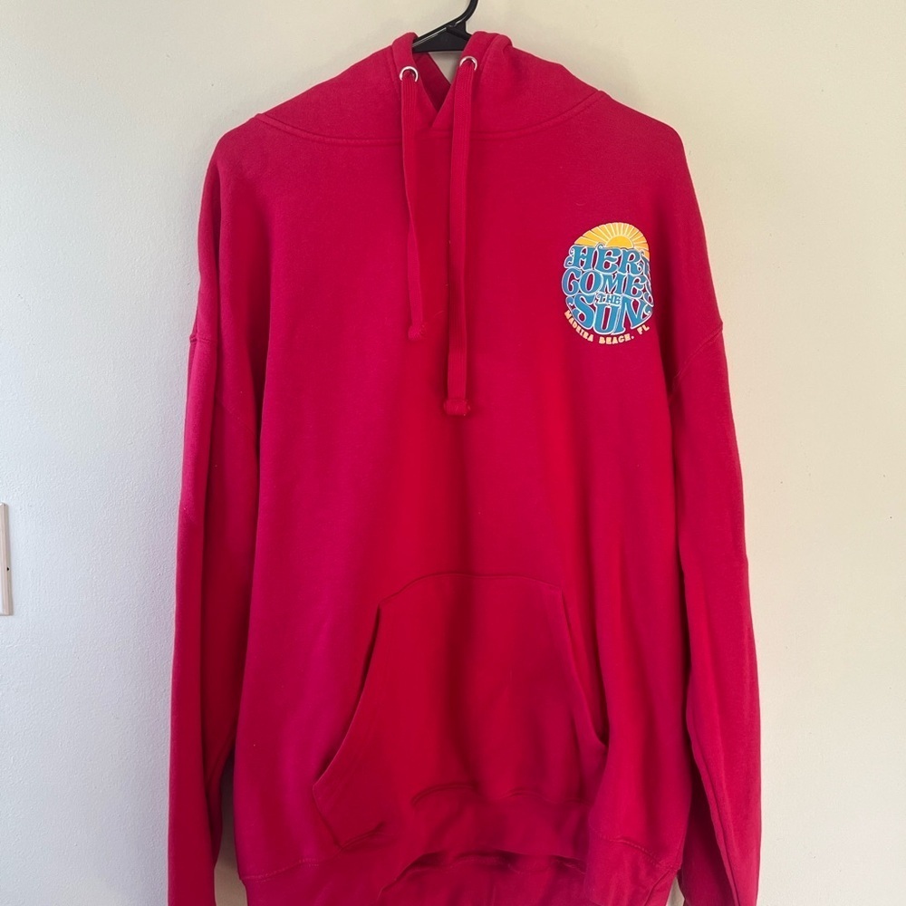 Pacific & Co Hot Pink Hoodie